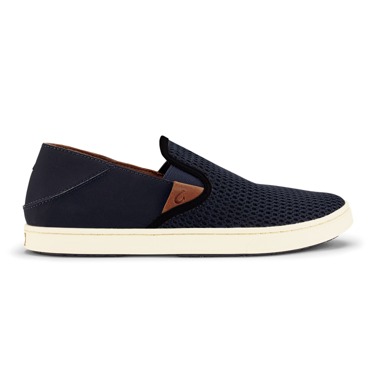 PELLICO ネイビー フラットシューズ 38 Pehuea Women's Breathable Slip-On Sneakers - Trench Blue | OluKai
