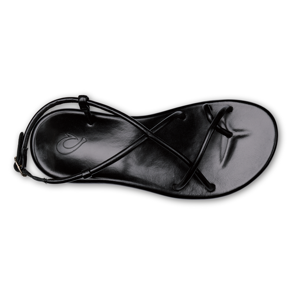 Waiau Women’s Slingback Sandals - Black | OluKai